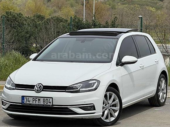 2019 VW GOLF 1.6TDİ HİGHLİNE CAMTAVAN !HATASIZEMSALSİZ 106BİNKM!