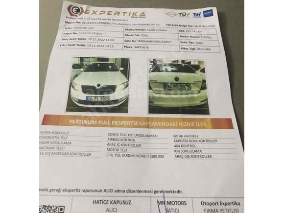 Skoda Octavia 1.6 TDI Optimal 2016