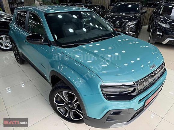 2023 JEEP AVENGER ELEKTİRİK HATASIZ BOYASIZ TRAMERSİZ !!!