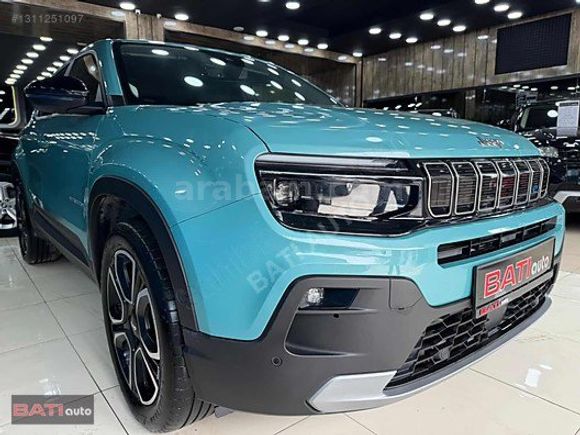 2023 JEEP AVENGER ELEKTİRİK HATASIZ BOYASIZ TRAMERSİZ !!!