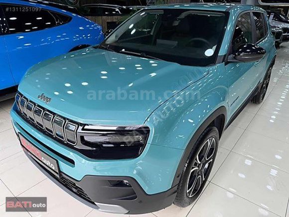 2023 JEEP AVENGER ELEKTİRİK HATASIZ BOYASIZ TRAMERSİZ !!!