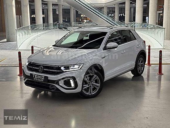 TEMİZ'DEN 2022 VW T-ROC 1.5 TSİ R-LİNE CAM TAVAN YENİ LOGO