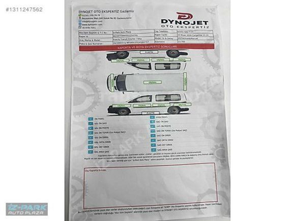 İZ-PARK AUTO 2025 TRANSİT COURİER 1.5 TREND .13.000 HATASIZ KDV