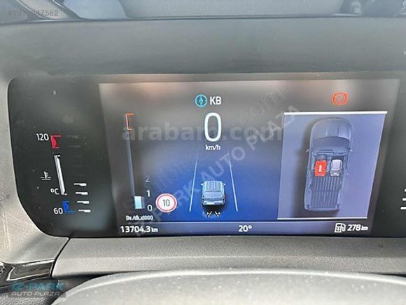 İZ-PARK AUTO 2025 TRANSİT COURİER 1.5 TREND .13.000 HATASIZ KDV