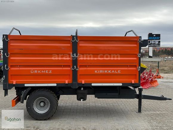 AĞAHAN TARIMDAN - 7 TON TEK DİNGİL RÖMORK (KARTA 4 TKS)