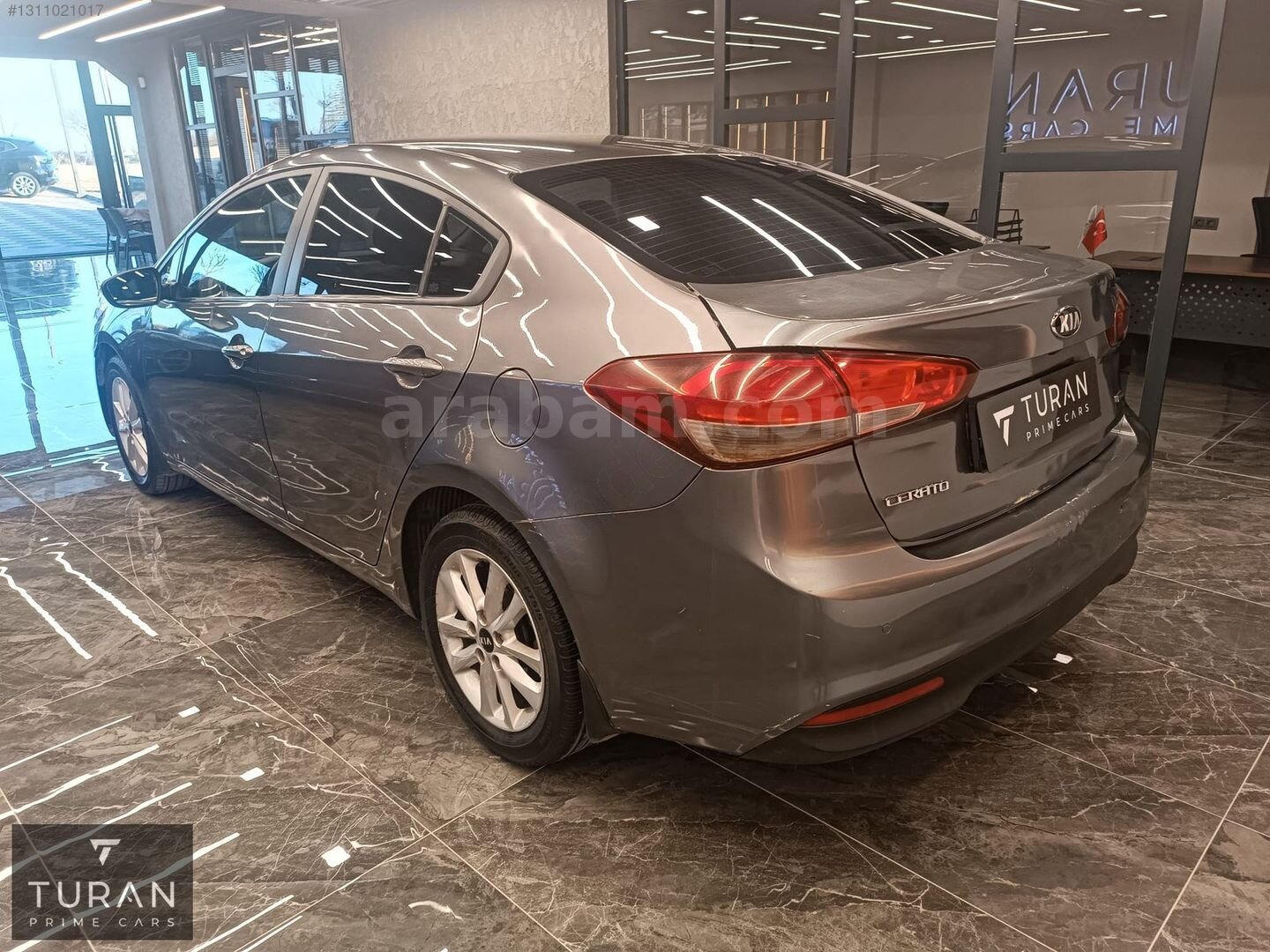 Galeriden Kia Cerato 1.6 CRDi Concept 2017 Model Ankara 158.700 km Gri 4