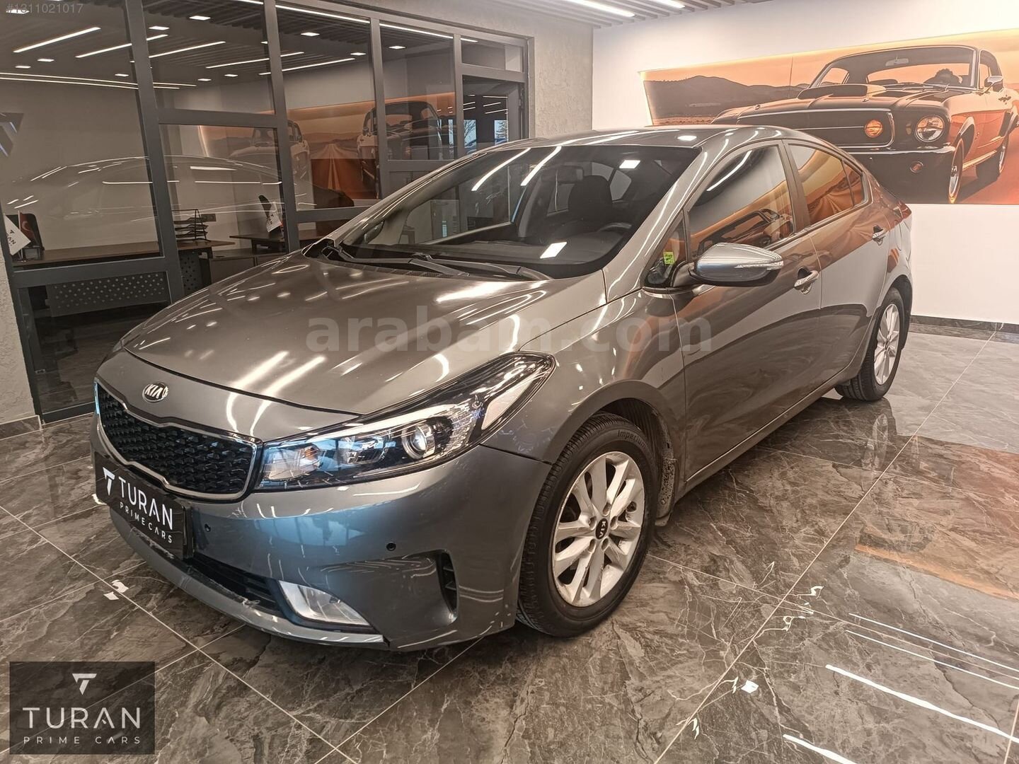 Galeriden Kia Cerato 1.6 CRDi Concept 2017 Model Ankara 158.700 km Gri 2