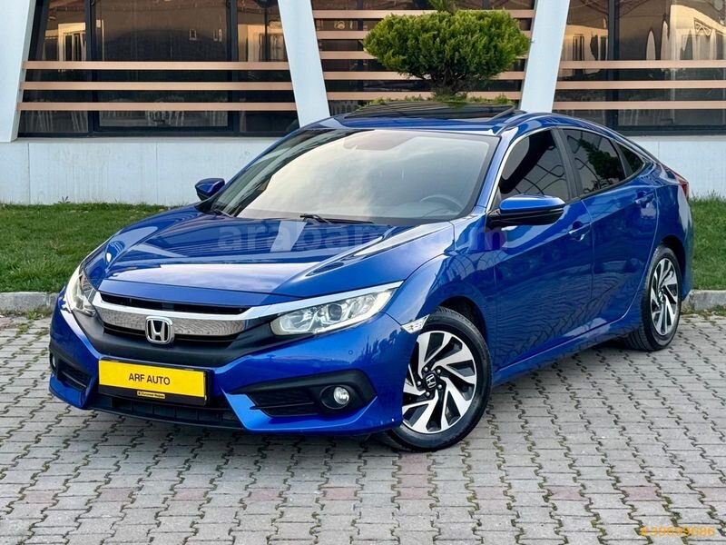 Galeriden Honda Civic 1.6i VTEC Elegance 2019 Model Samsun 148.000 km Mavi
