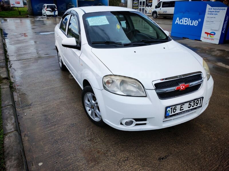 Sahibinden Chevrolet Aveo 1.4 SX 2010 Model Tekirdağ 189.000 km Beyaz