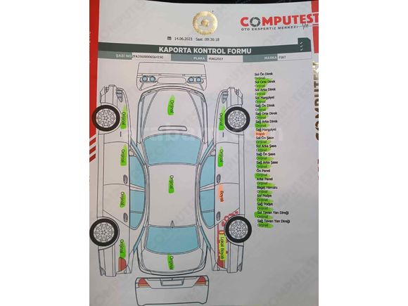 Sahibinden Fiat Egea 1.4 Fire Easy 2020 Model 