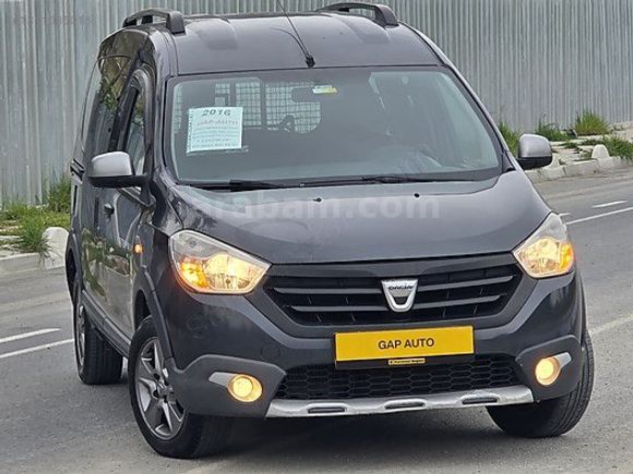 GAP-AUTO"DAN"2016"MODEL"DACİA"DOKKER"STEPWAY"295,000-KM"1.5-95HP