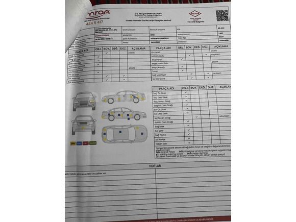Sahibinden Renault Megane 1.5 dCi Touch 2018 Model 