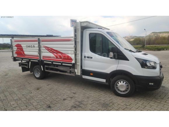 2025 FORD TRANSİT 350 ED 6.000 KM İLERİ SÜRÜŞ DAMPERLİ FULL