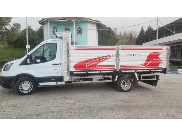 2025 FORD TRANSİT 350 ED 6.000 KM İLERİ SÜRÜŞ DAMPERLİ FULL