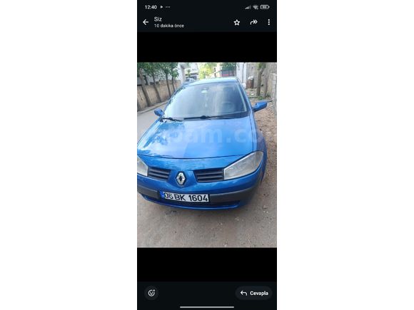 Sahibinden Renault Megane 1.4 Authentique 2003 Model  312.000 km Mavi