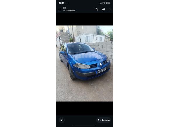 Sahibinden Renault Megane 1.4 Authentique 2003 Model  312.000 km Mavi