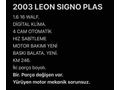 Sahibinden Seat Leon 1.6 Signo 2003 Model 