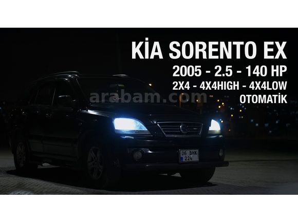 ACİL!!! Sahibinden Kia Sorento 2.5 CRDi EX 2005 Model İstanbul