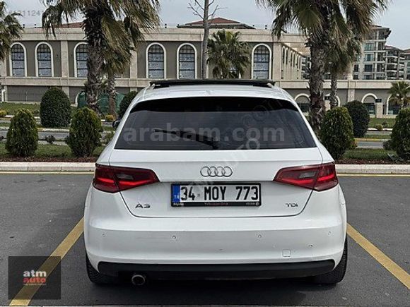 2015 AUDİ A3 SPORTBACK 1.6 DİZEL OTOMATİK CAM TAVAN