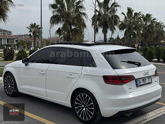 2015 AUDİ A3 SPORTBACK 1.6 DİZEL OTOMATİK CAM TAVAN