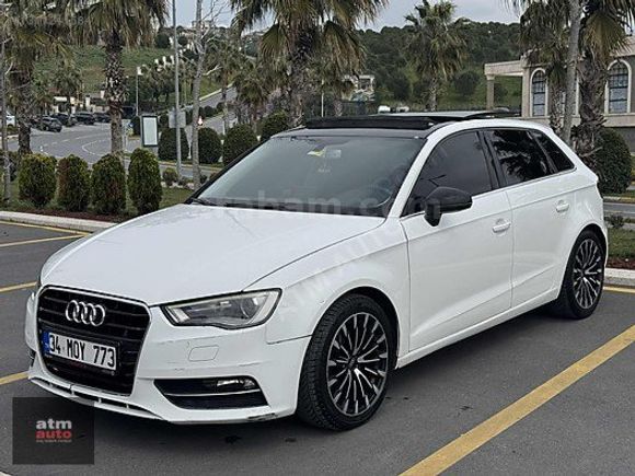 2015 AUDİ A3 SPORTBACK 1.6 DİZEL OTOMATİK CAM TAVAN