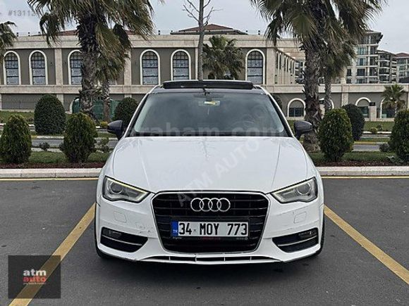 2015 AUDİ A3 SPORTBACK 1.6 DİZEL OTOMATİK CAM TAVAN