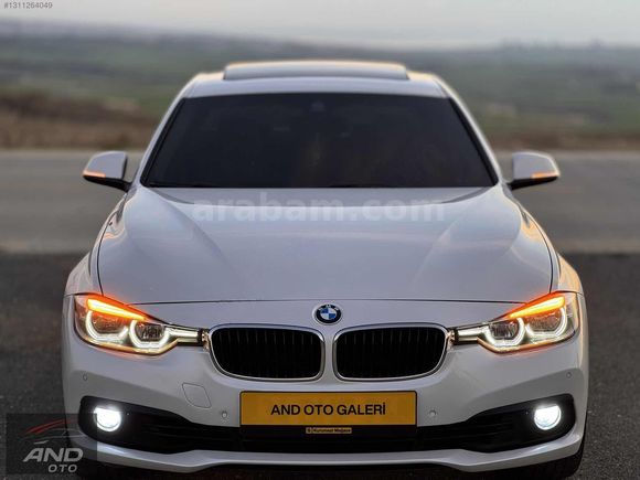 2017 BMW 3.18 PREMİUM LİNE BORUSAN BAKIMLI K.ISITMA SEDEF B.