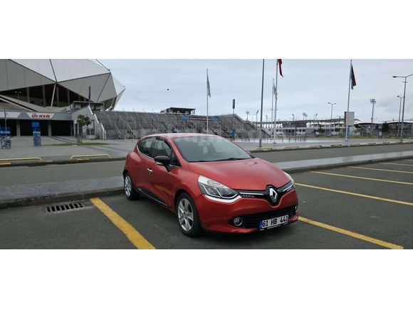 Sahibinden Renault Clio 1.2 Touch 2013 Model Trabzon 122.000 km Kırmızı