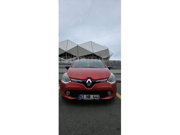 Sahibinden Renault Clio 1.2 Touch 2013 Model Trabzon 122.000 km Kırmızı