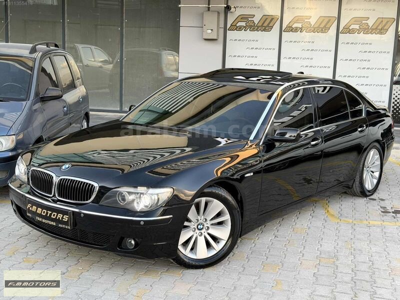 Galeriden BMW 7 Serisi 730d Long Standart 2007 Model Konya 410.000 km Siyah