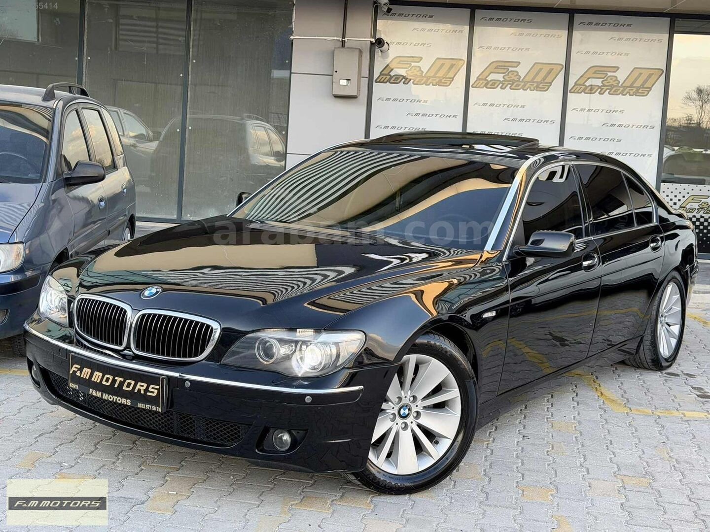 Galeriden BMW 7 Serisi 730d Long Standart 2007 Model Konya 410.000 km Siyah 3