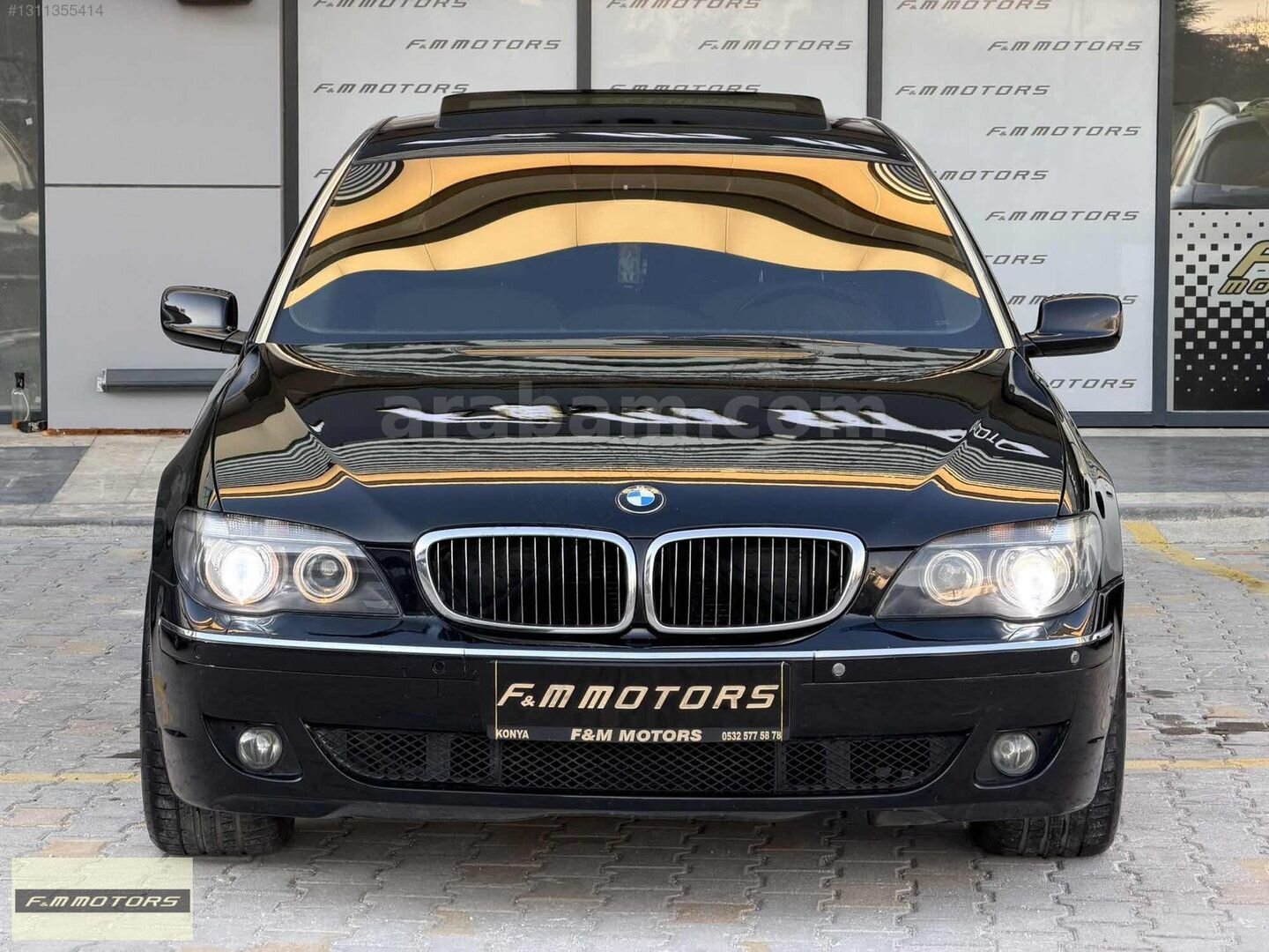 Galeriden BMW 7 Serisi 730d Long Standart 2007 Model Konya 410.000 km Siyah 2