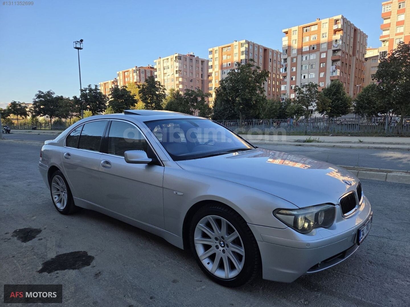 Galeriden BMW 7 Serisi 740d 2005 Model İstanbul 340.000 km Gri 2