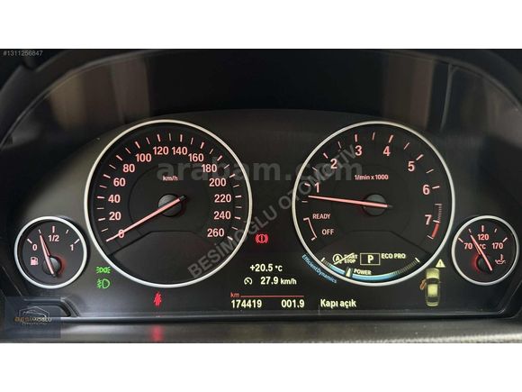 2014 MODEL BMW 320İ ED M PLUS PAKET HATASIZ F30