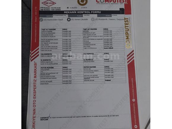 Sahibinden Citroen C-Elysée 1.6 HDi Attraction 2016 Model  205.000 km Beyaz