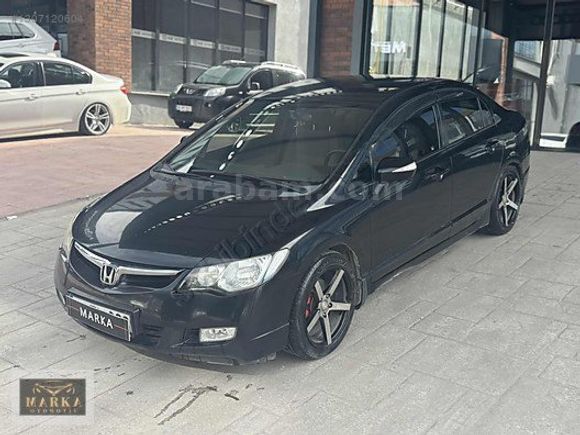 2008 MODEL 115 BİN KMDE LPG Lİ SERVİS KAYITLI CİVİC