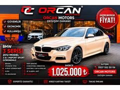 ORCAN MOTORS dan BMW 3 Serisi 316i M Sport Otomatik