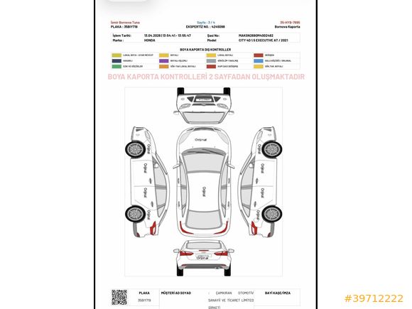 KH OTOMOTİVDEN 2021 HONDA CITY 1.5 i-VTEC EXECUTIVE