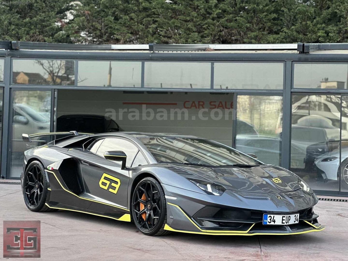 Galeriden Lamborghini Aventador LP 700-4 2013 Model İstanbul 31.000 km Füme 7