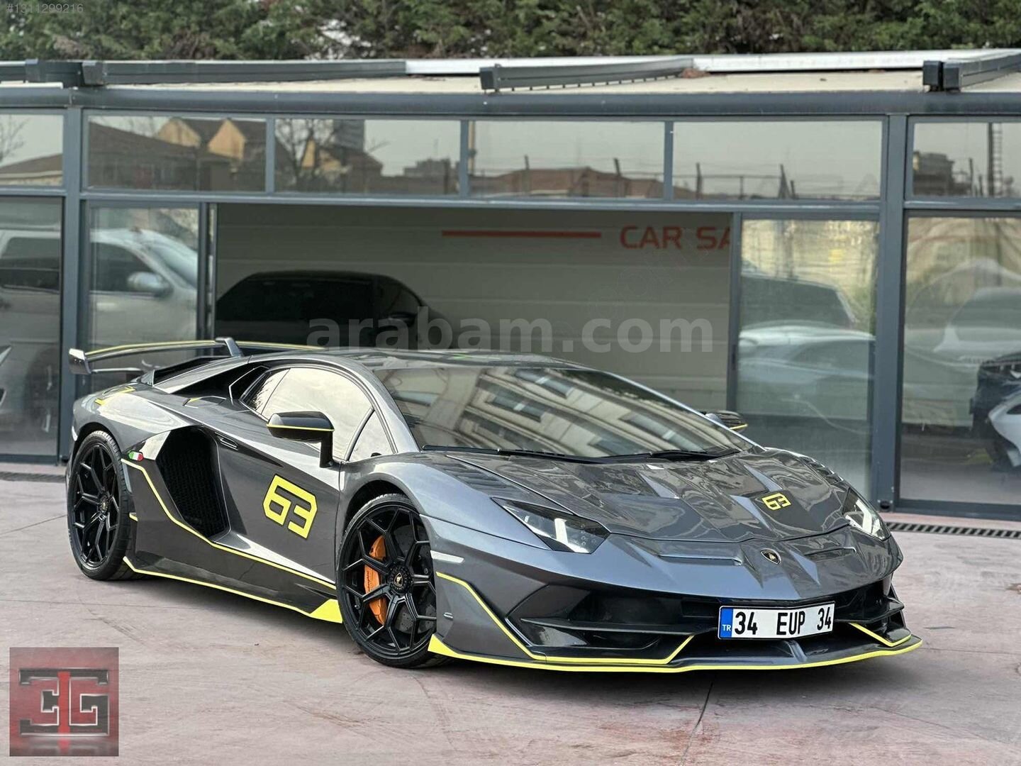 Galeriden Lamborghini Aventador LP 700-4 2013 Model İstanbul 31.000 km Füme 6