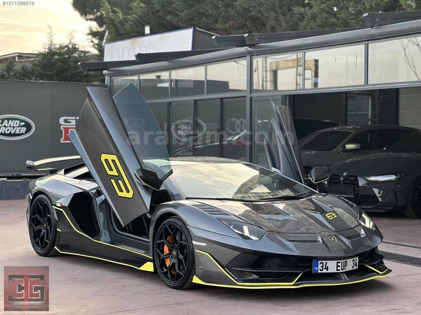 Galeriden Lamborghini Aventador LP 700-4 2013 Model İstanbul 31.000 km Füme 4