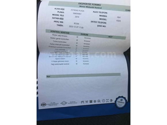 Sahibinden Fiat Egea 1.3 Multijet Easy 2019 Model 