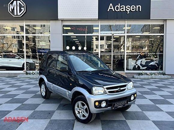 ADAŞEN'den BAKIMLI- TEMİZ KLİMALI LPG'Lİ 2006 TERİOS 1.3 4X4
