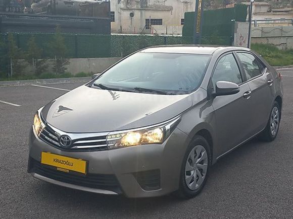 KİRAZOĞLU OTOMOTİV// DEĞİŞENSİZ 2014 MODEL 1.33 TOYOTA COROLLA