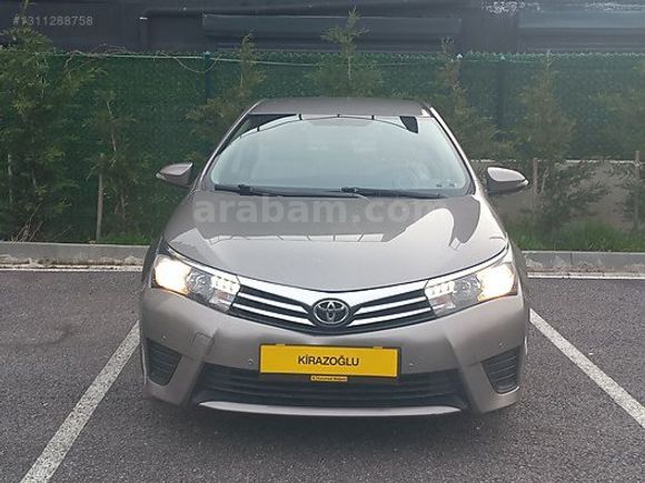 KİRAZOĞLU OTOMOTİV// DEĞİŞENSİZ 2014 MODEL 1.33 TOYOTA COROLLA