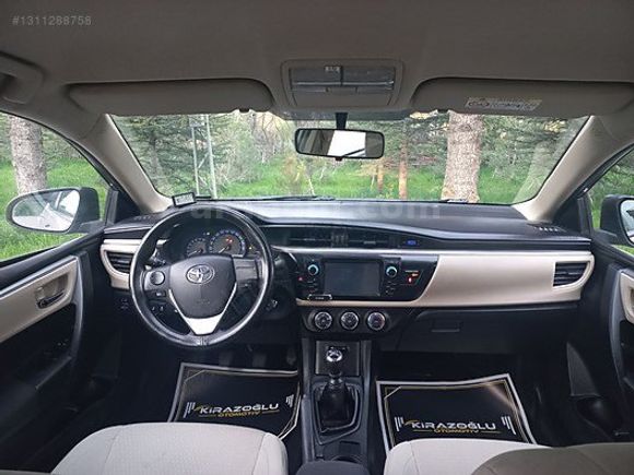 KİRAZOĞLU OTOMOTİV// DEĞİŞENSİZ 2014 MODEL 1.33 TOYOTA COROLLA