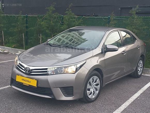 KİRAZOĞLU OTOMOTİV// DEĞİŞENSİZ 2014 MODEL 1.33 TOYOTA COROLLA