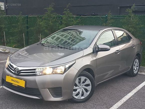 KİRAZOĞLU OTOMOTİV// DEĞİŞENSİZ 2014 MODEL 1.33 TOYOTA COROLLA