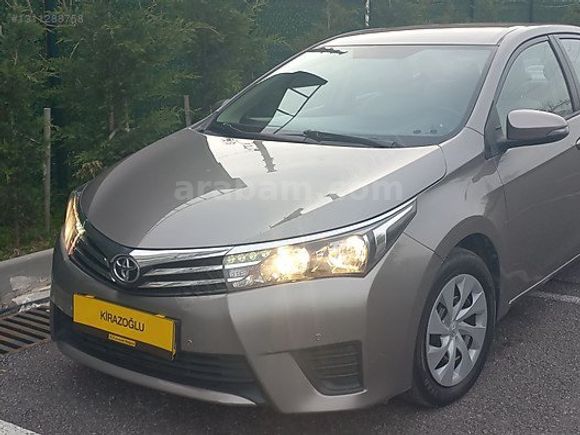 KİRAZOĞLU OTOMOTİV// DEĞİŞENSİZ 2014 MODEL 1.33 TOYOTA COROLLA