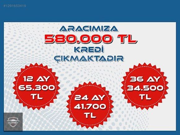 PARK SENSÖR/KLİMA/YOL BİLGİSYAR/ÇELİK JANT/BLUETOOTH
